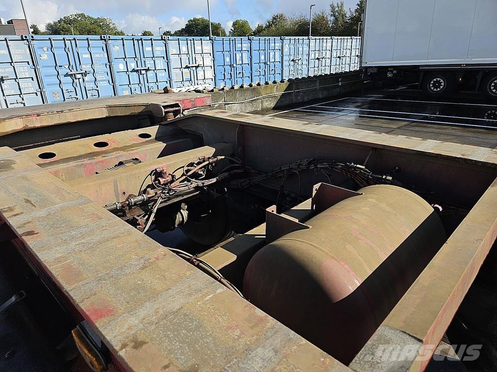 Meiller MSA 27 CK20 3 AXLE BPW 20FT TIPPER Kontejnerske polprikolice