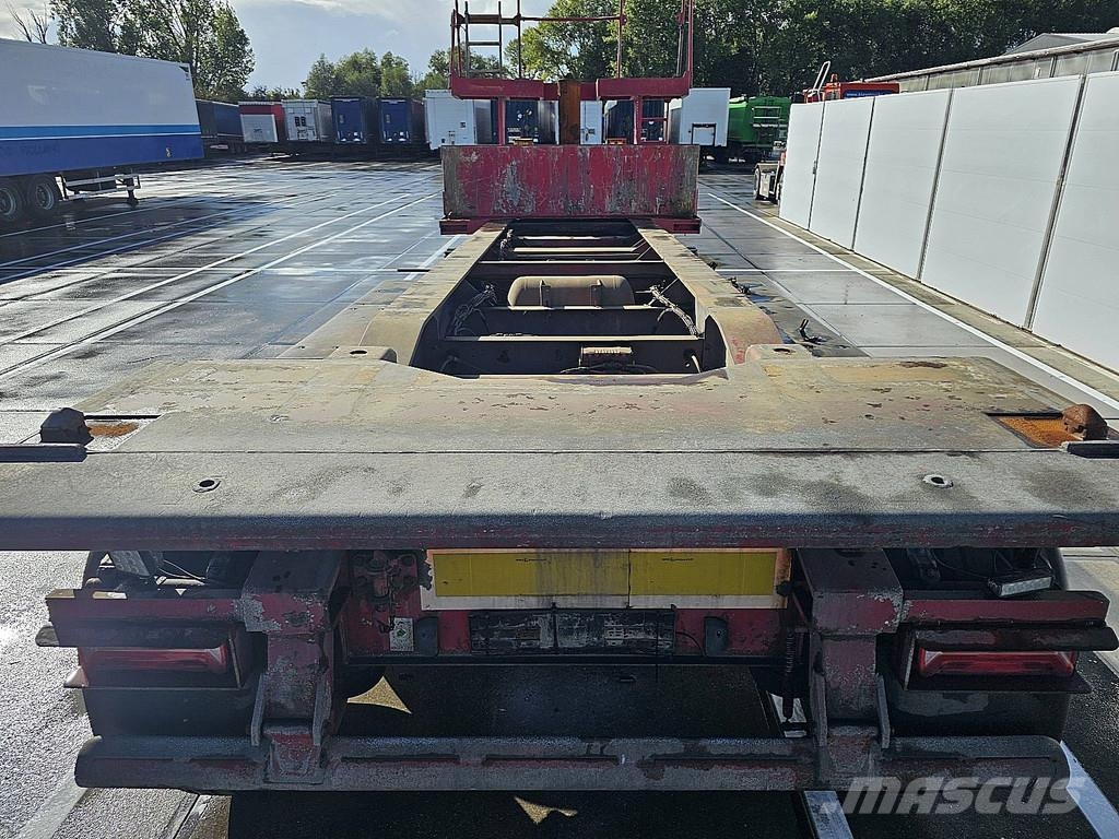 Meiller MSA 27 CK20 3 AXLE BPW 20FT TIPPER Kontejnerske polprikolice