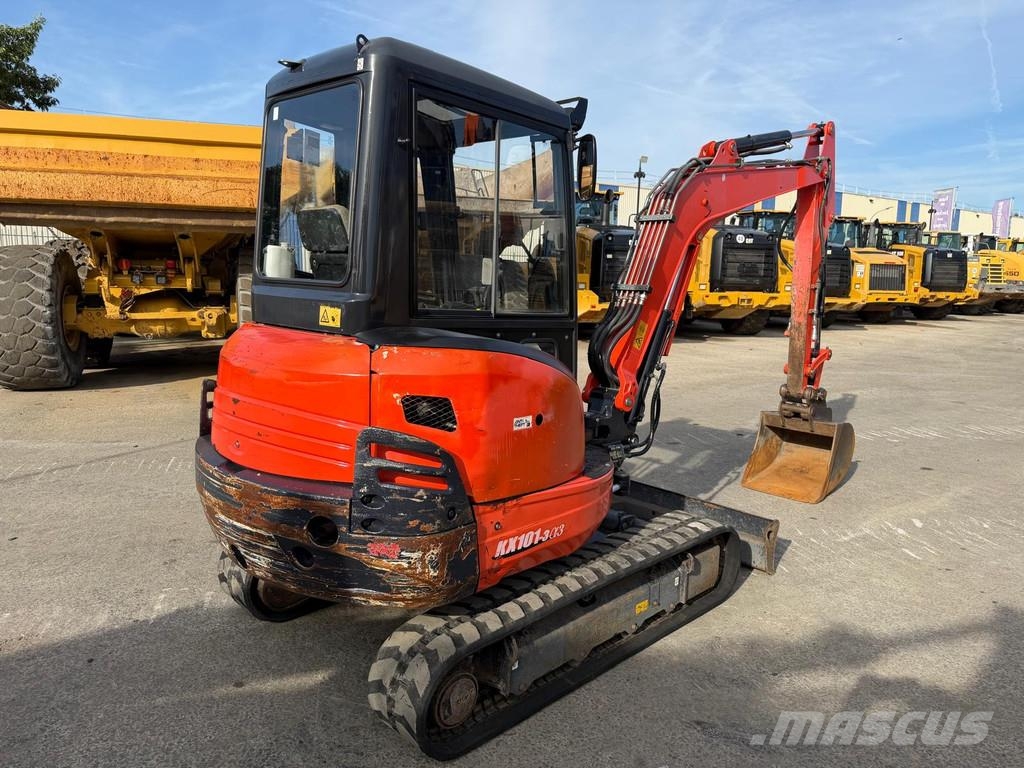 Kubota KX 101-3 alpha . Мини-экскаваторы