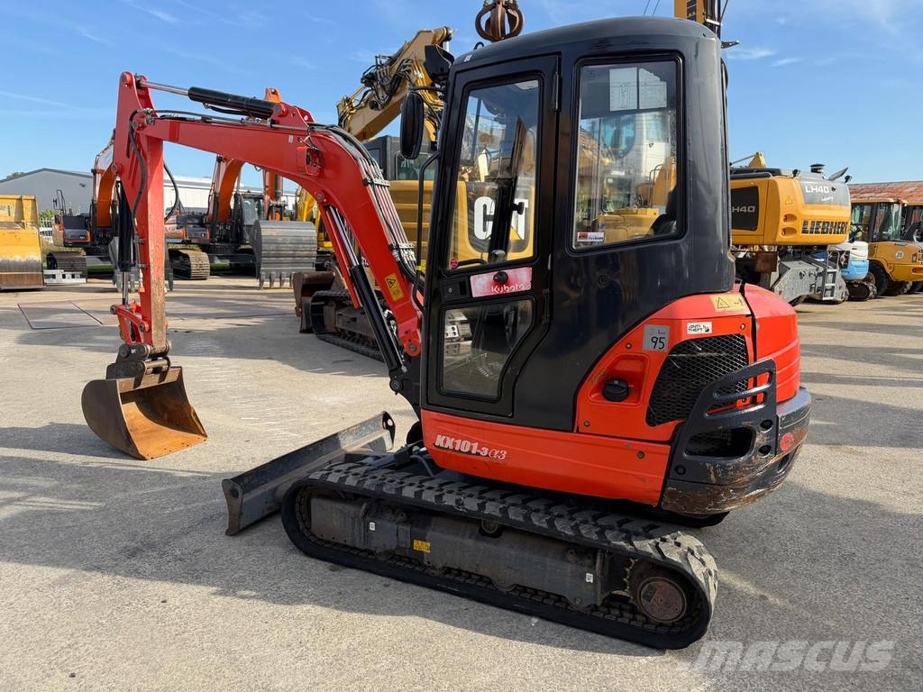 Kubota KX 101-3 alpha . Мини-экскаваторы