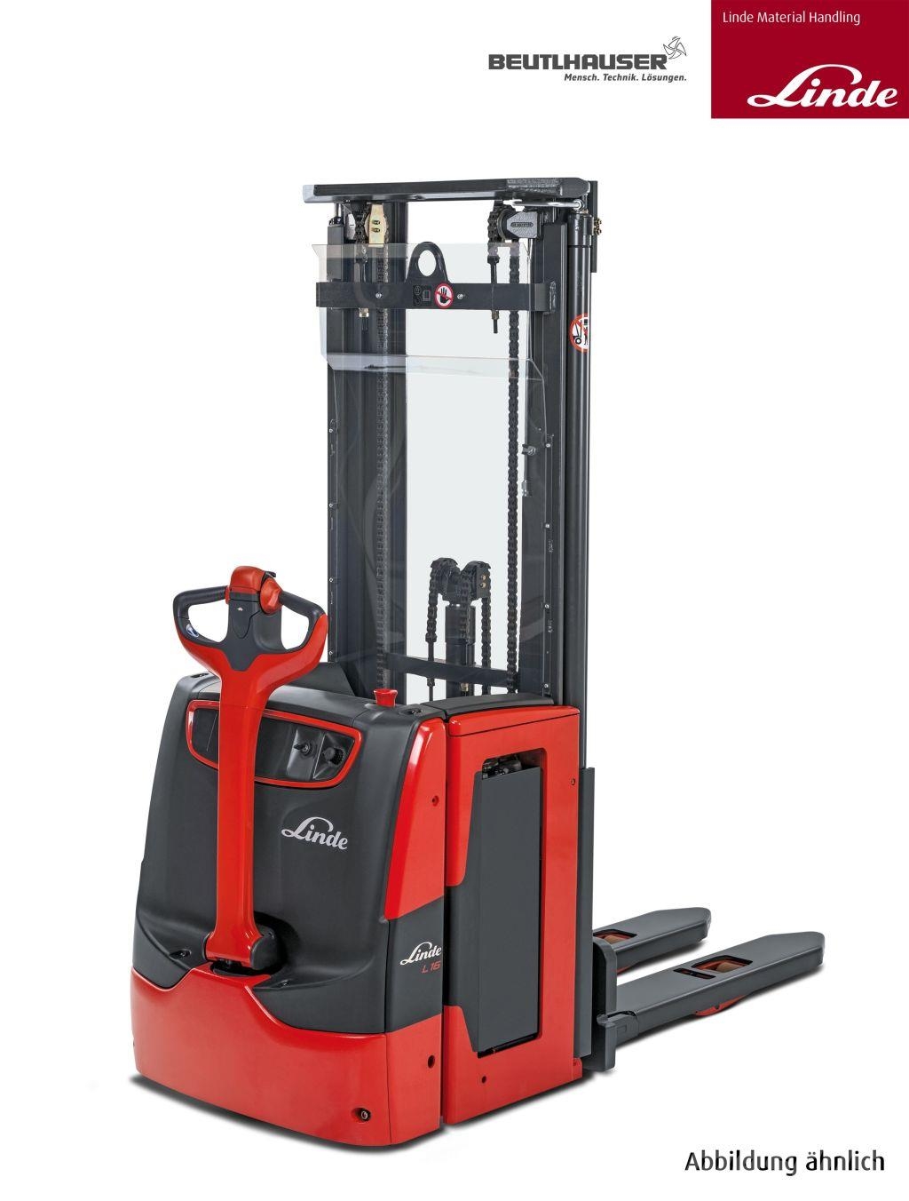 Linde L16i Stāvot vadāmie palešu krautņotāji