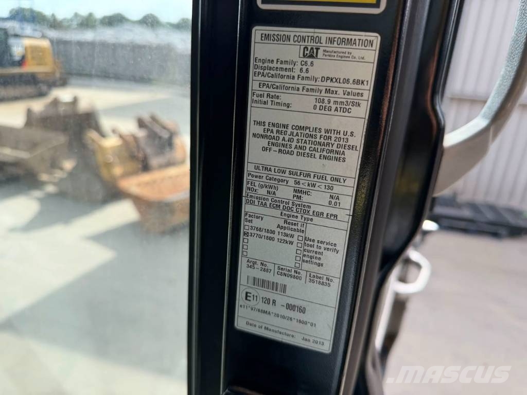 CAT 320E L Bagri goseničarji