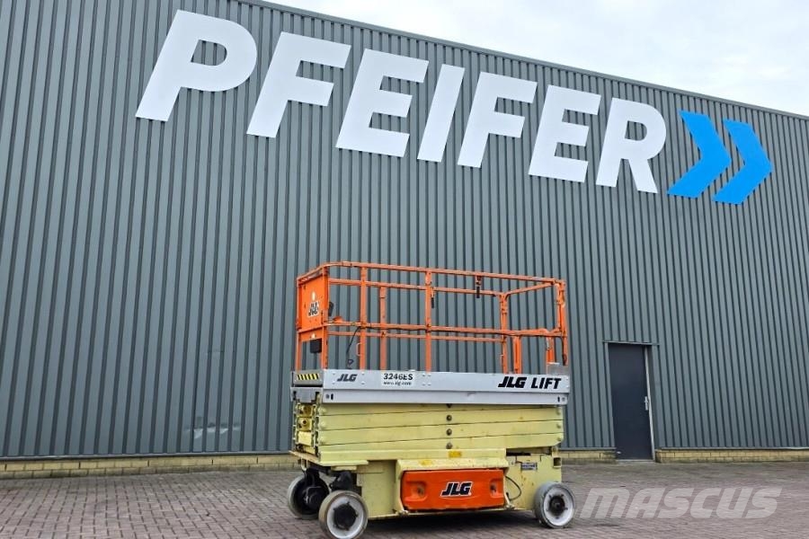 JLG 3246ES Electric, 11.7m Working Height, 320kg Capac Makasli platformlar