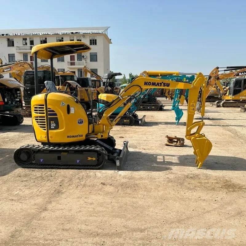Komatsu PC 20 MR Mini ekskavatörler, 7 tona dek