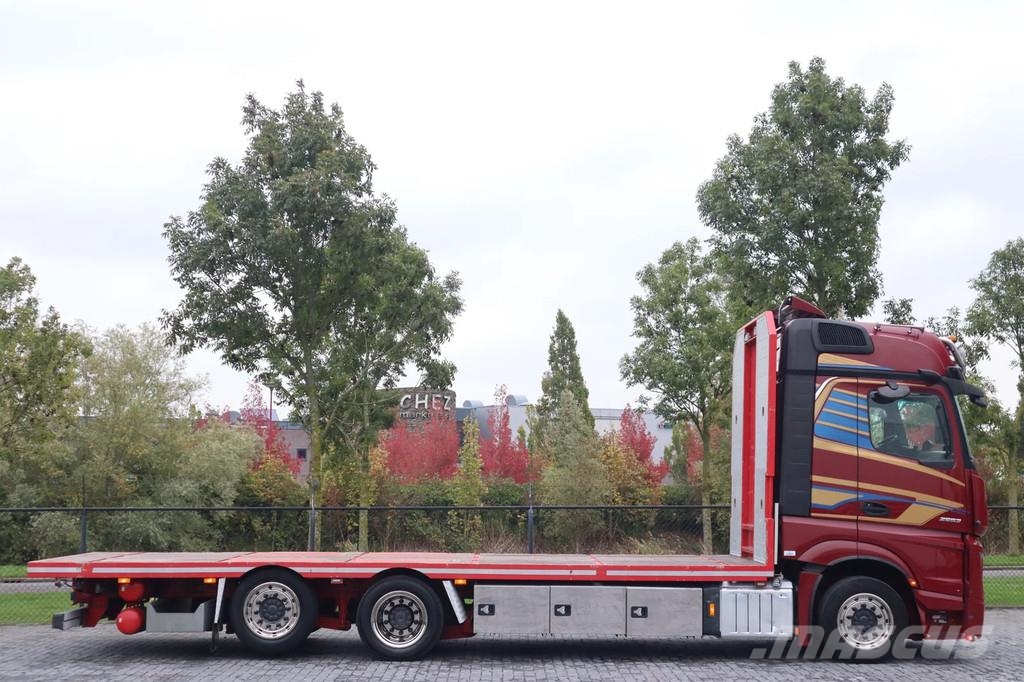 Mercedes-Benz Actros 2553 | 6X2 | RETARDER | 1M FLOOR HEIGHT | E Pritschenwagen/Pritschenwagen mit Seitenklappe