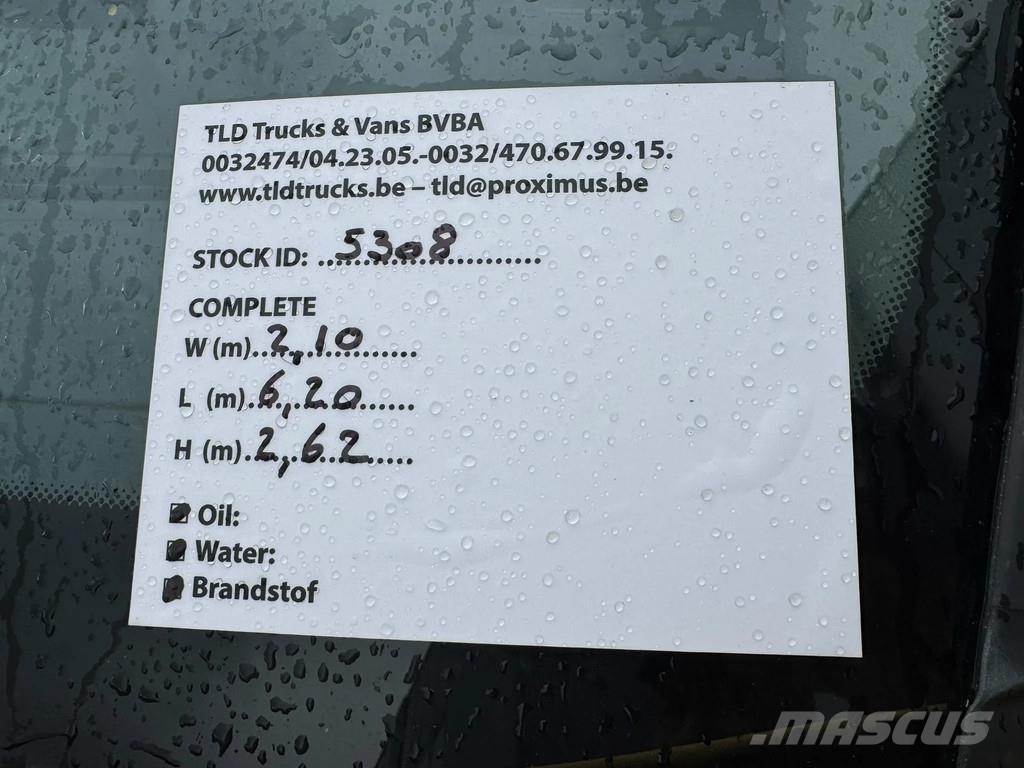 Volkswagen Crafter **BELGIAN ORIGINE** هيكل صندوقي