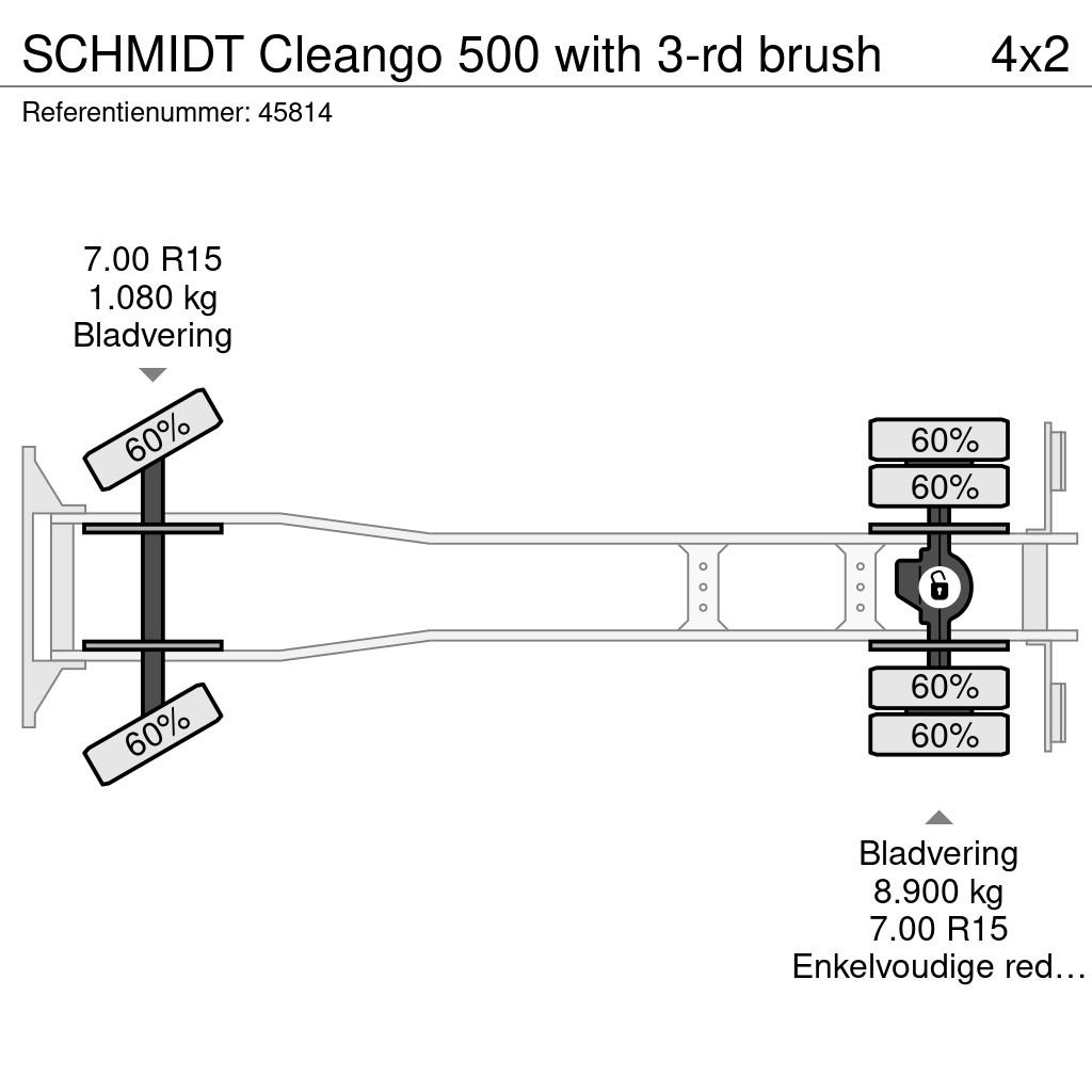 Schmidt Cleango 500 with 3-rd brush Autocarro spazzatrice