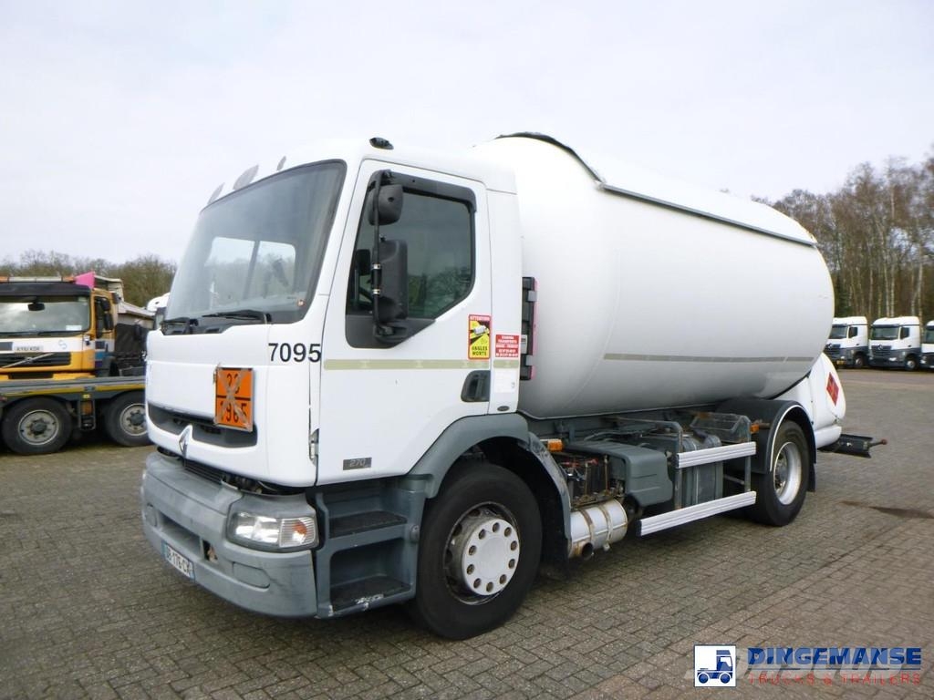Renault Premium 270 dci 4x2 gas tank 18.6 m3 Camiões-cisterna