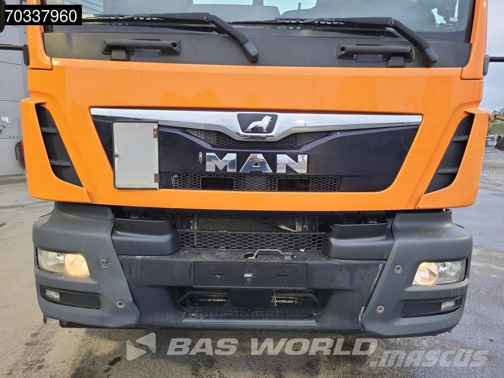 MAN TGM 18.320 4X2 HIAB FTR12 Skiploader Absetzkipper Kravas automašinas konteineru vedeji