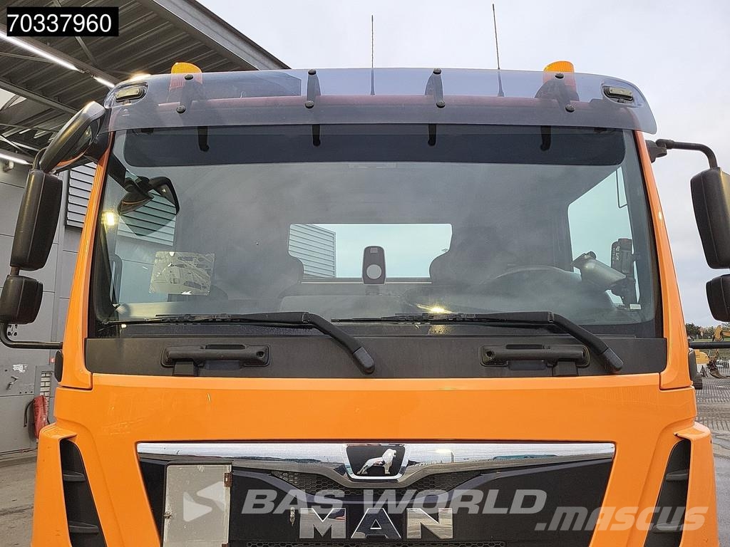 MAN TGM 18.320 4X2 HIAB FTR12 Skiploader Absetzkipper Kravas automašinas konteineru vedeji