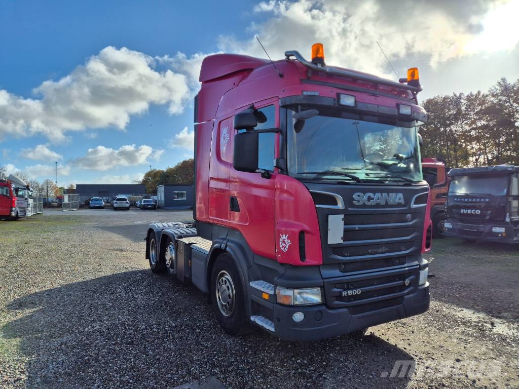Scania R500 V8 //6X2 pusher// Tegljači