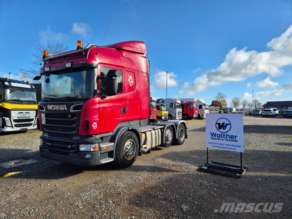Scania R500 V8 //6X2 pusher// Tegljači