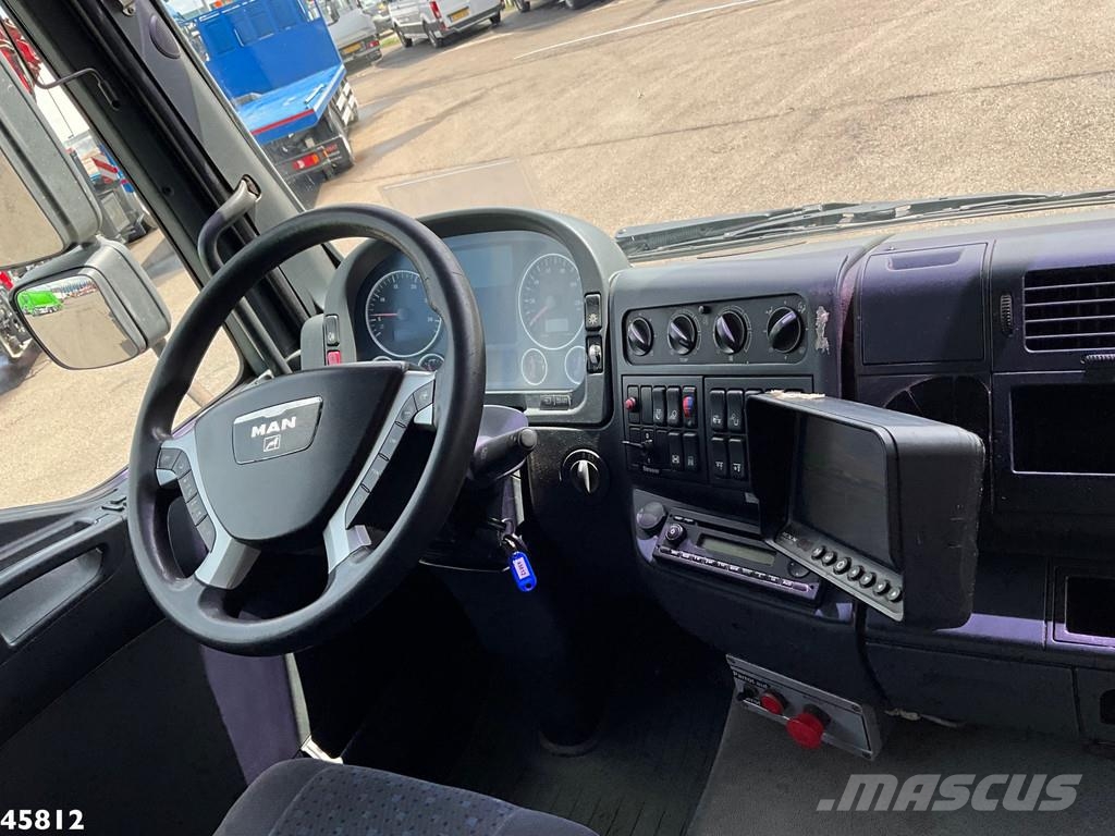 MAN TGA 26.320 Euro 5 21 Ton haakarmsysteem شاحنات الرافعات الخطافية