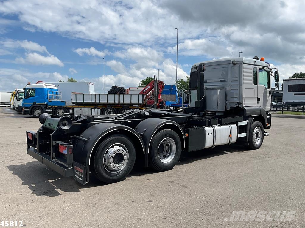 MAN TGA 26.320 Euro 5 21 Ton haakarmsysteem gancho Caminhões Roll-on Roll-off