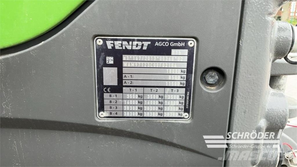 Fendt 939 GEN7 PROFI PLUS Трактори