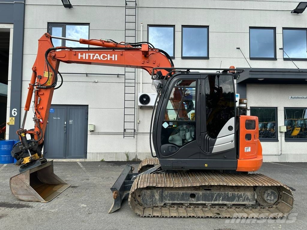 Hitachi ZX85US-5 800mm telat 6kpl työlaitteet mukaan حفارات وسط 7 طن - 12 طن