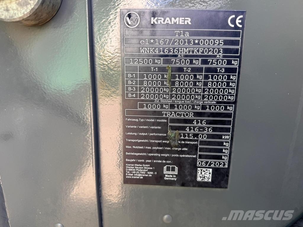 Kramer KT 559 Ładowarki teleskopowe