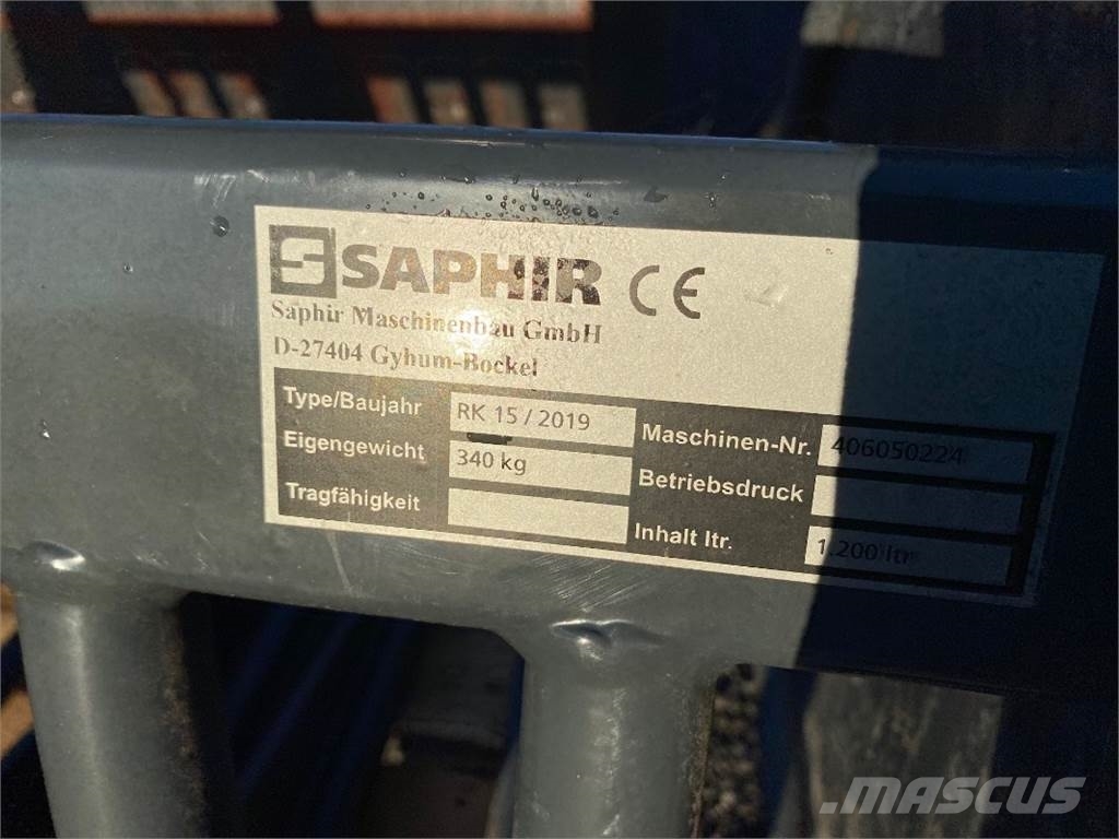 Saphir Rübenkorb RK 15 Трактори