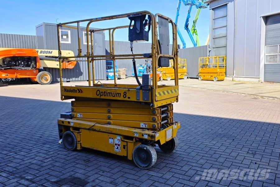 Haulotte Optimum 8 Electric, 7.77m Working Height, 230kg Ca Elevadores de tesoura