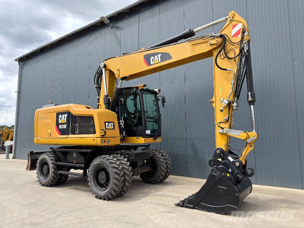 CAT M318F Pyöräkaivukoneet