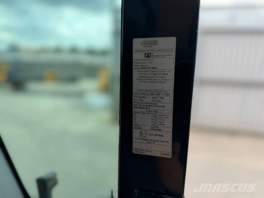 CAT M318F Pyöräkaivukoneet