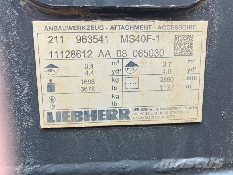 Liebherr L550 Xpower Kolesni nakladalci