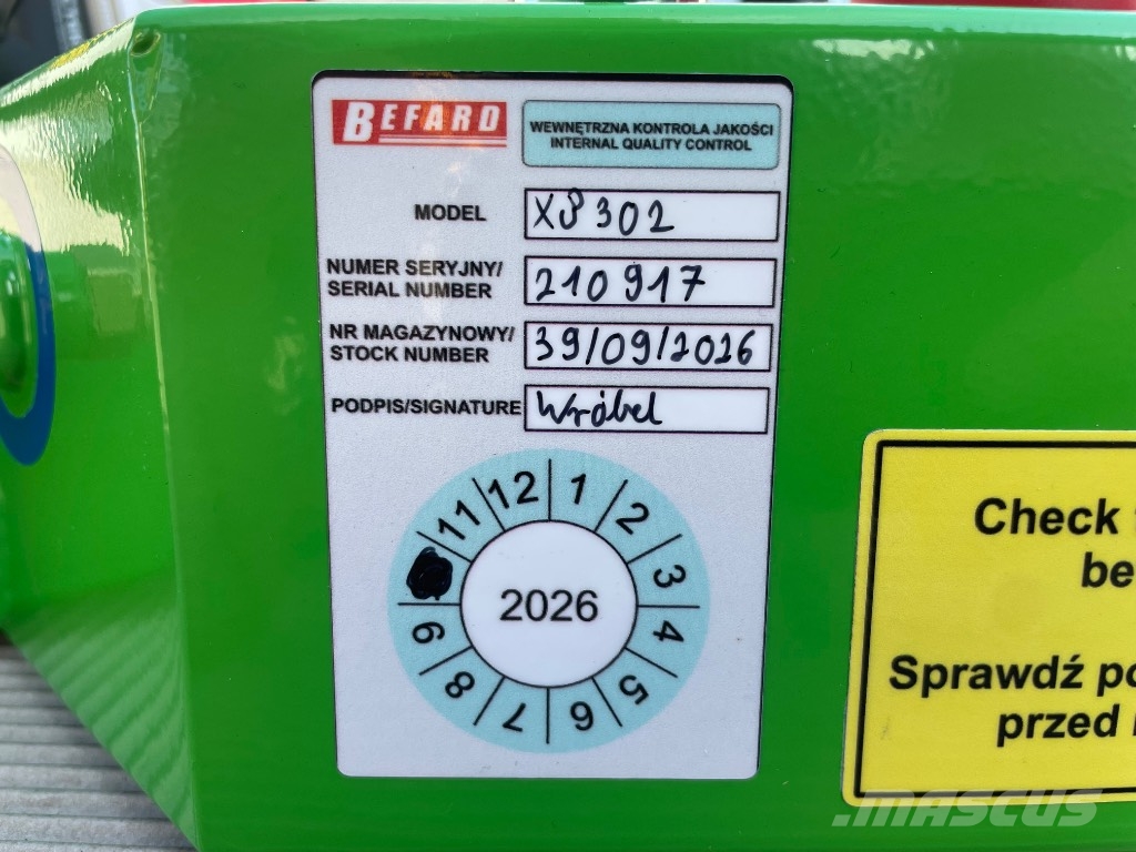 Befard XP 302 vacuumheffer خطاطيف