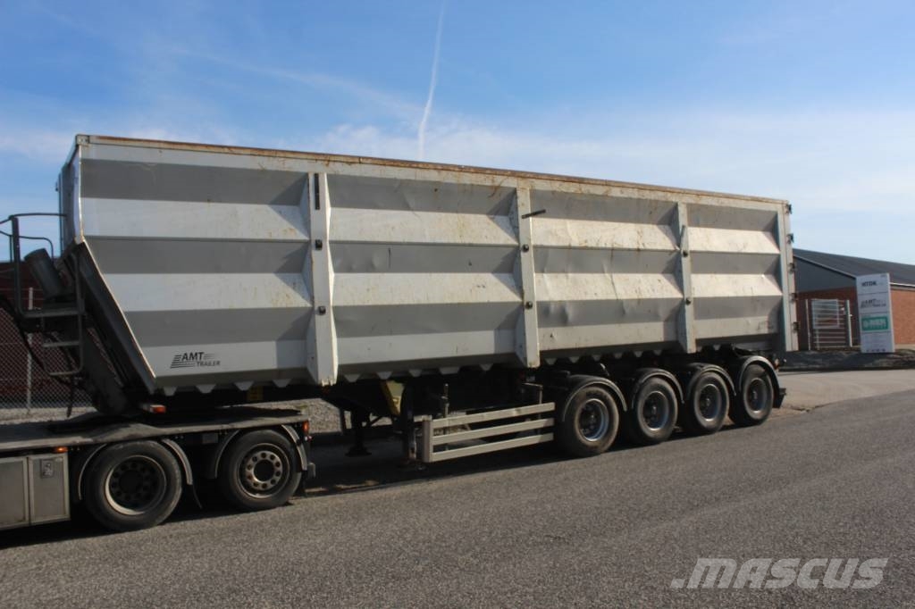 AMT TV400 4 akslet 68 m3 skrot trailer Benne semi remorque