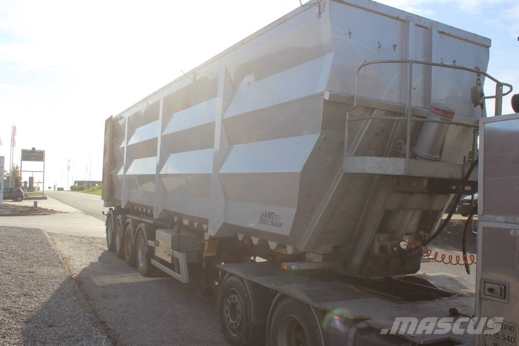 AMT TV400 4 akslet 68 m3 skrot trailer Benne semi remorque