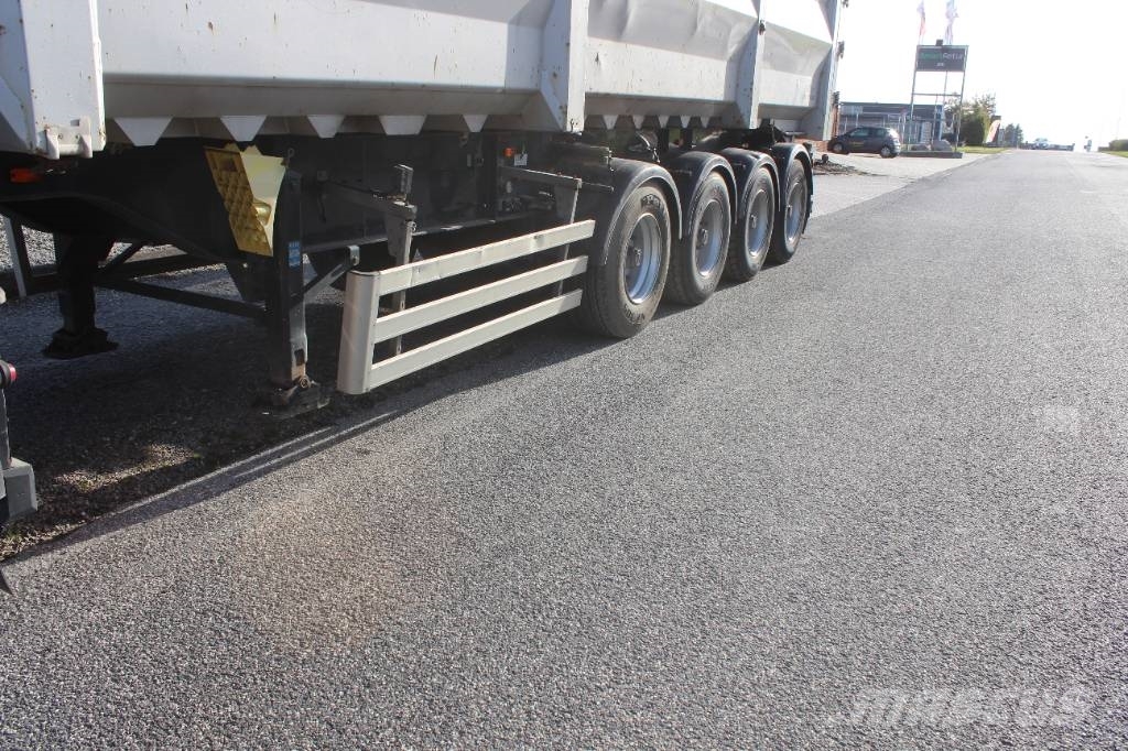 AMT TV400 4 akslet 68 m3 skrot trailer Benne semi remorque