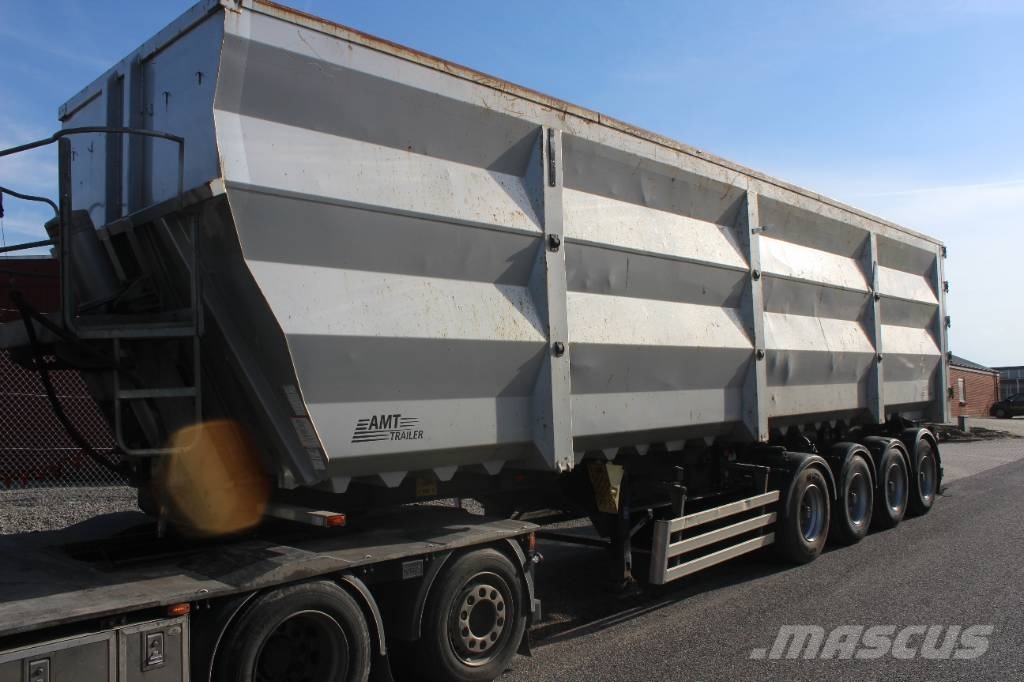 AMT TV400 4 akslet 68 m3 skrot trailer Benne semi remorque