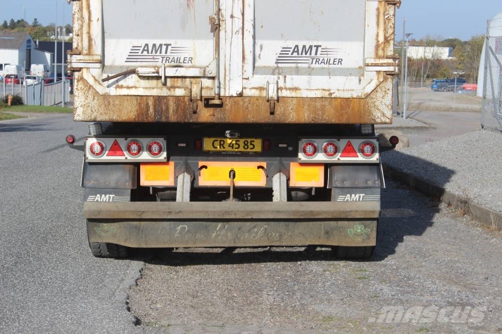 AMT TV400 4 akslet 68 m3 skrot trailer Benne semi remorque