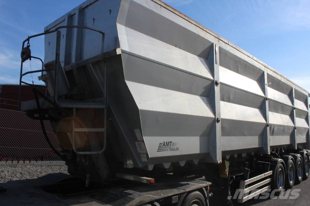 AMT TV400 4 akslet 68 m3 skrot trailer Benne semi remorque