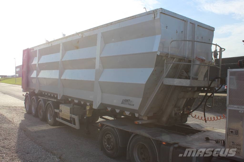 AMT TV400 4 akslet 68 m3 skrot trailer Benne semi remorque