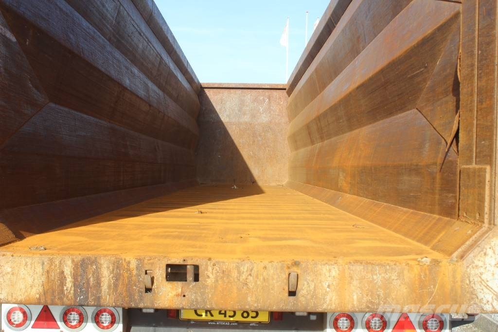 AMT TV400 4 akslet 68 m3 skrot trailer Benne semi remorque