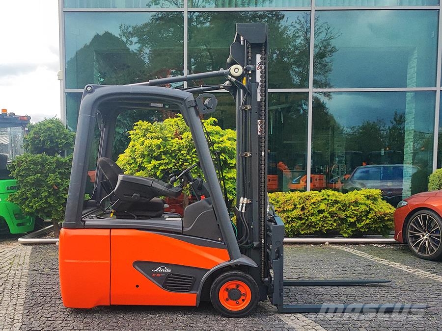 Linde E16C-02 Elektrikli forkliftler