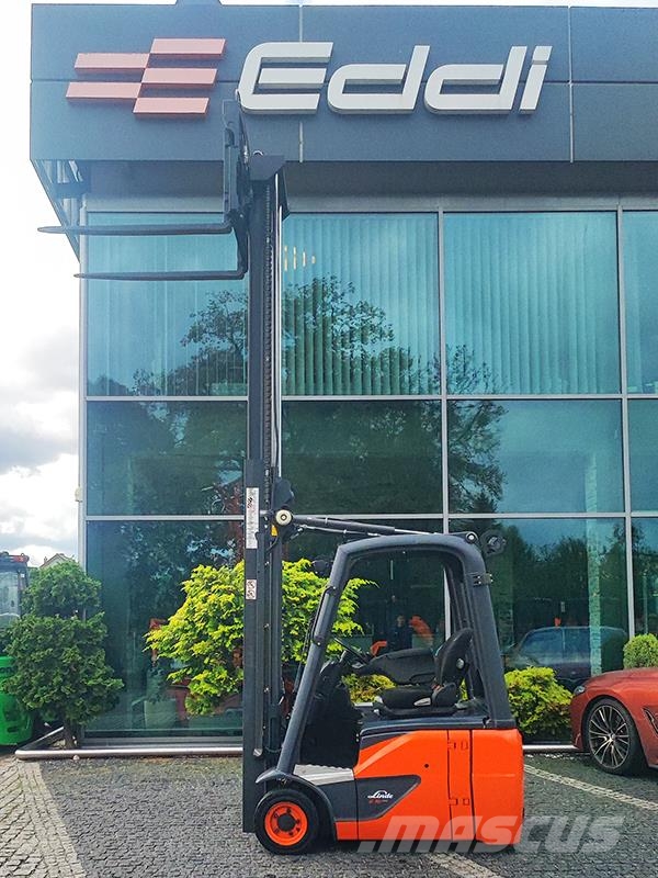 Linde E16C-02 Elektrikli forkliftler