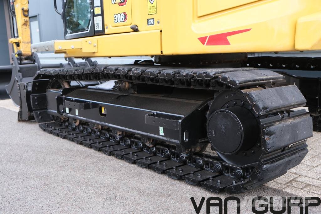CAT 308 CR | 2022 | 1400h | A/C | verstelgiek Midigraafmachines 7t - 12t