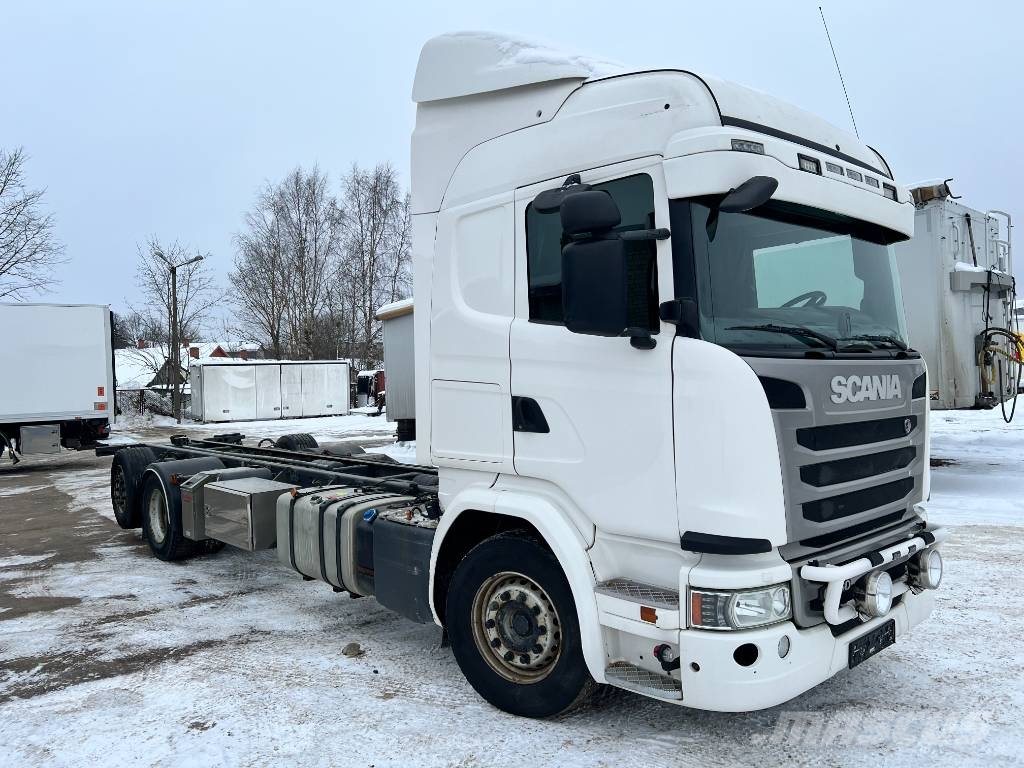 Scania G450DB6X2*4HNB HIGHLINE,EURO6,full air,Retarder Chassis Cab trucks