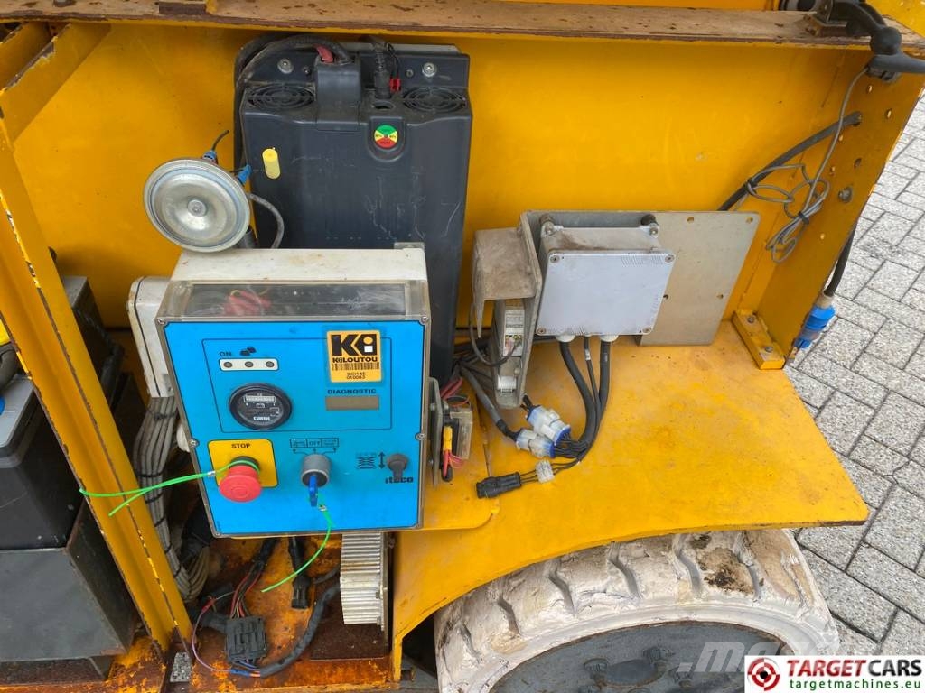 Iteco IT12151 Electric Scissor Work Lift 1380cm DEFECT Plataformas tijera