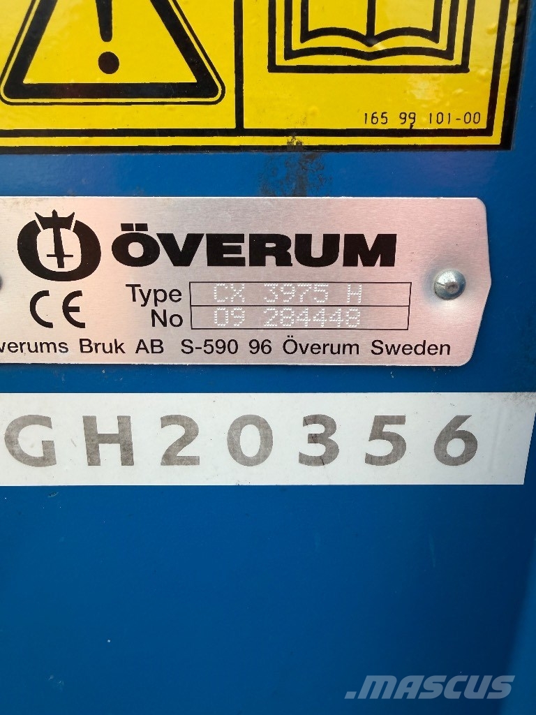 Överum CX3975H Obračalni plugi