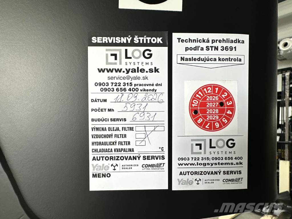 Yale MS16 Gyalogkíséretű targonca