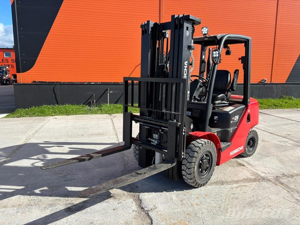 Hangcha CPCD 25 Triplex free lift mast / forks 1220 mm / s شاحنات الديزل
