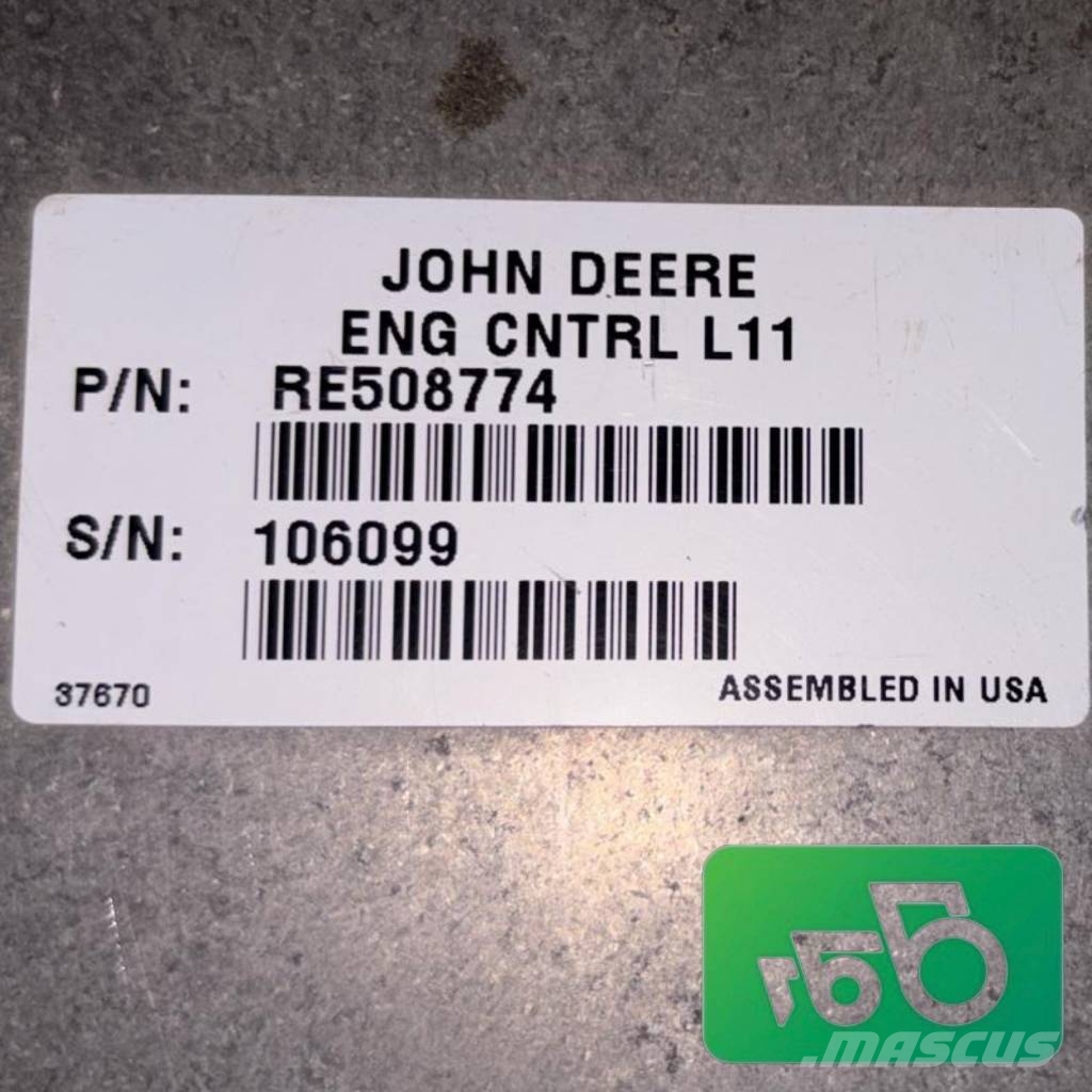 John Deere 6520 Engine Controller JD 6068HL470 RE508774 Elektronika