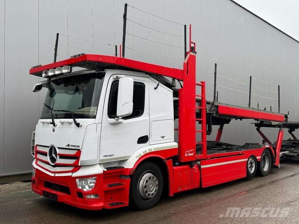 Mercedes-Benz Actros 6X2 EURO 6 + KÄSSBOHRER 2 AXLE BPW TRAILER Transport vehicles