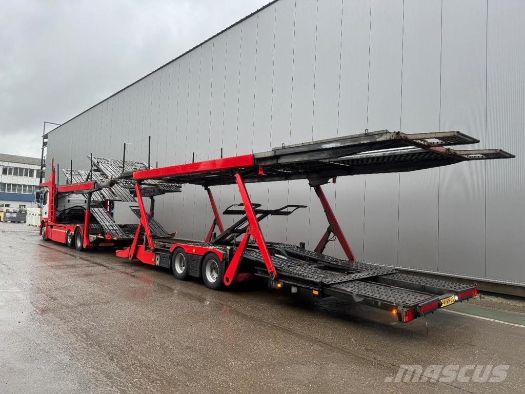Mercedes-Benz Actros 6X2 EURO 6 + KÄSSBOHRER 2 AXLE BPW TRAILER Camiones portacoches
