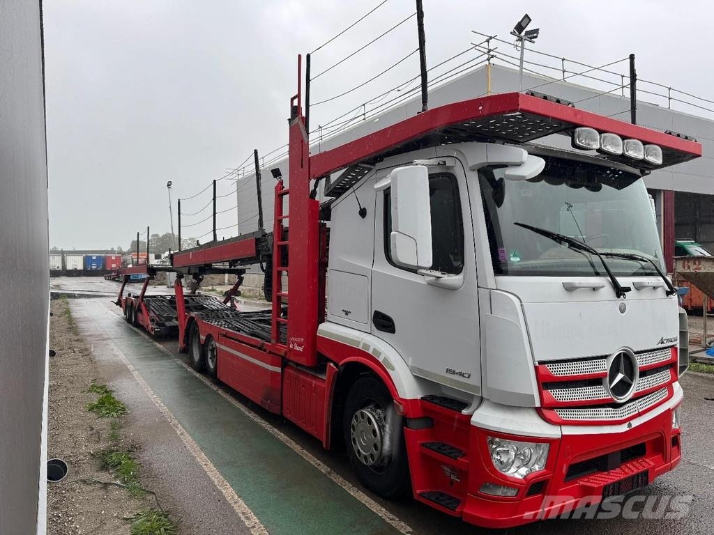 Mercedes-Benz Actros 6X2 EURO 6 + KÄSSBOHRER 2 AXLE BPW TRAILER Oprijwagen