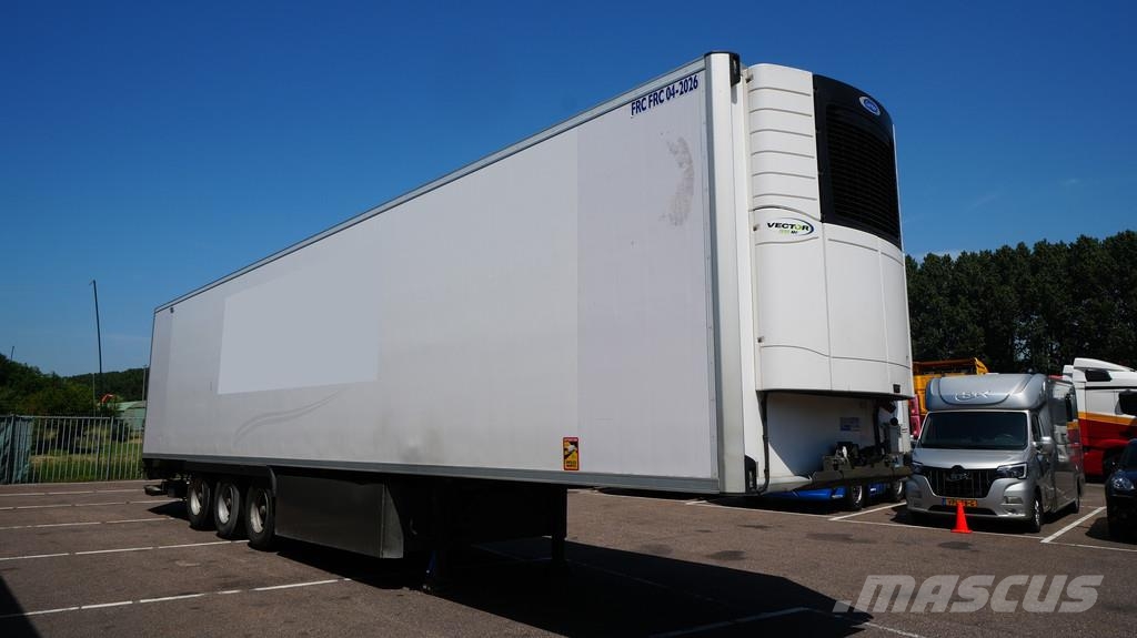 Lamberet 3 Axle frigo trailer Carrier Vector 1950 Bi-Temp نصف مقطورات بدرجة حرارة قابلة للضبط