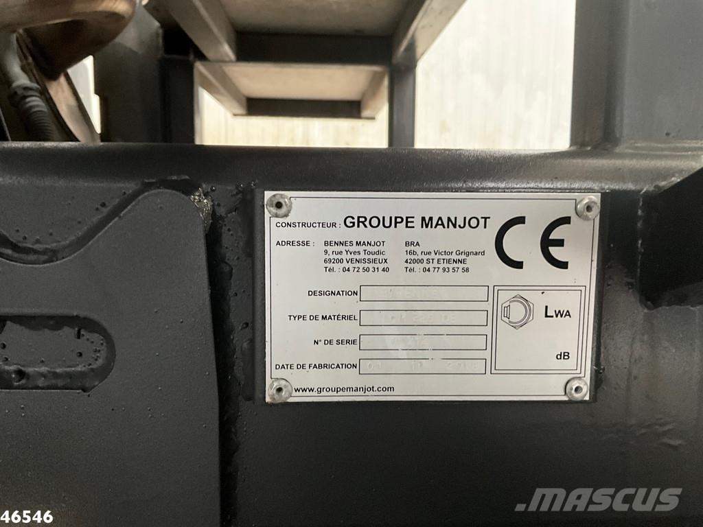 Mercedes-Benz Axor 2636 6x4 Manual Full steel Hiab 14 Tonmeter l Bañeras basculantes usadas