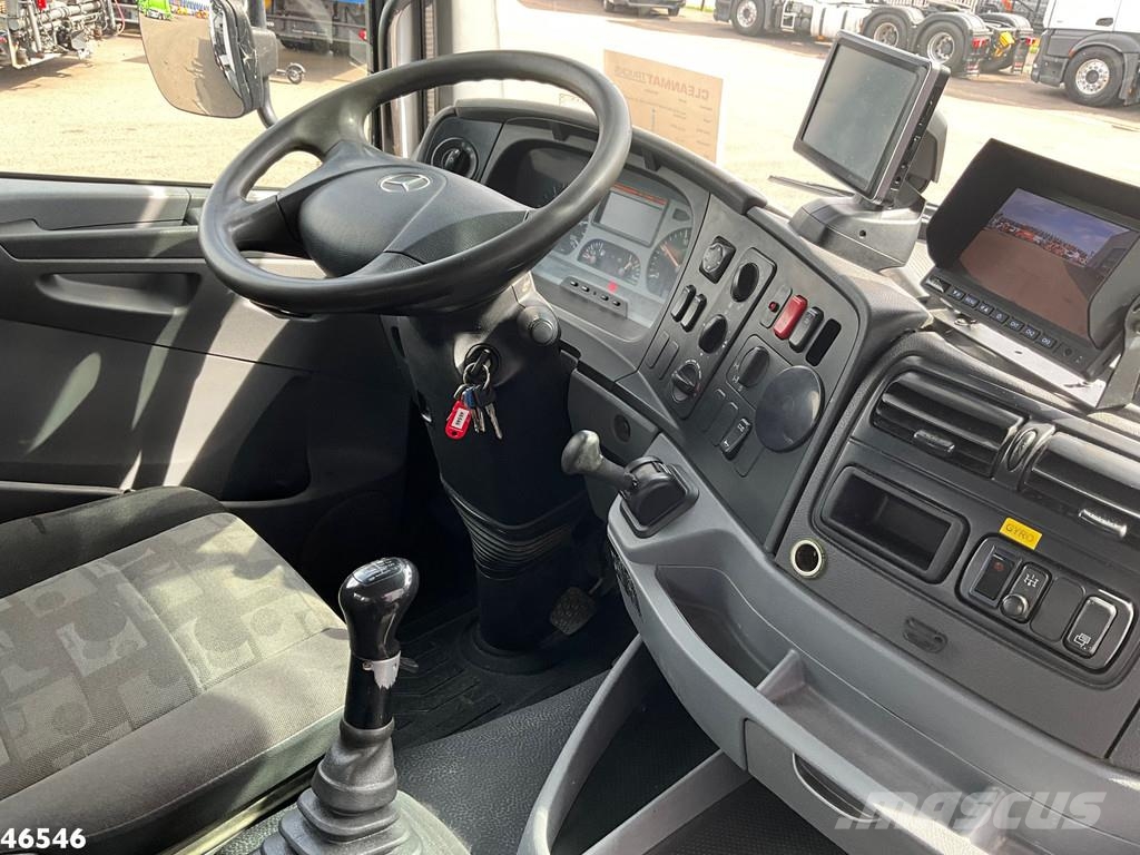 Mercedes-Benz Axor 2636 6x4 Manual Full steel Hiab 14 Tonmeter l Bañeras basculantes usadas